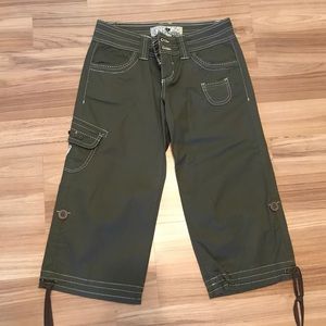 Army green capris purchased from Dillard’s